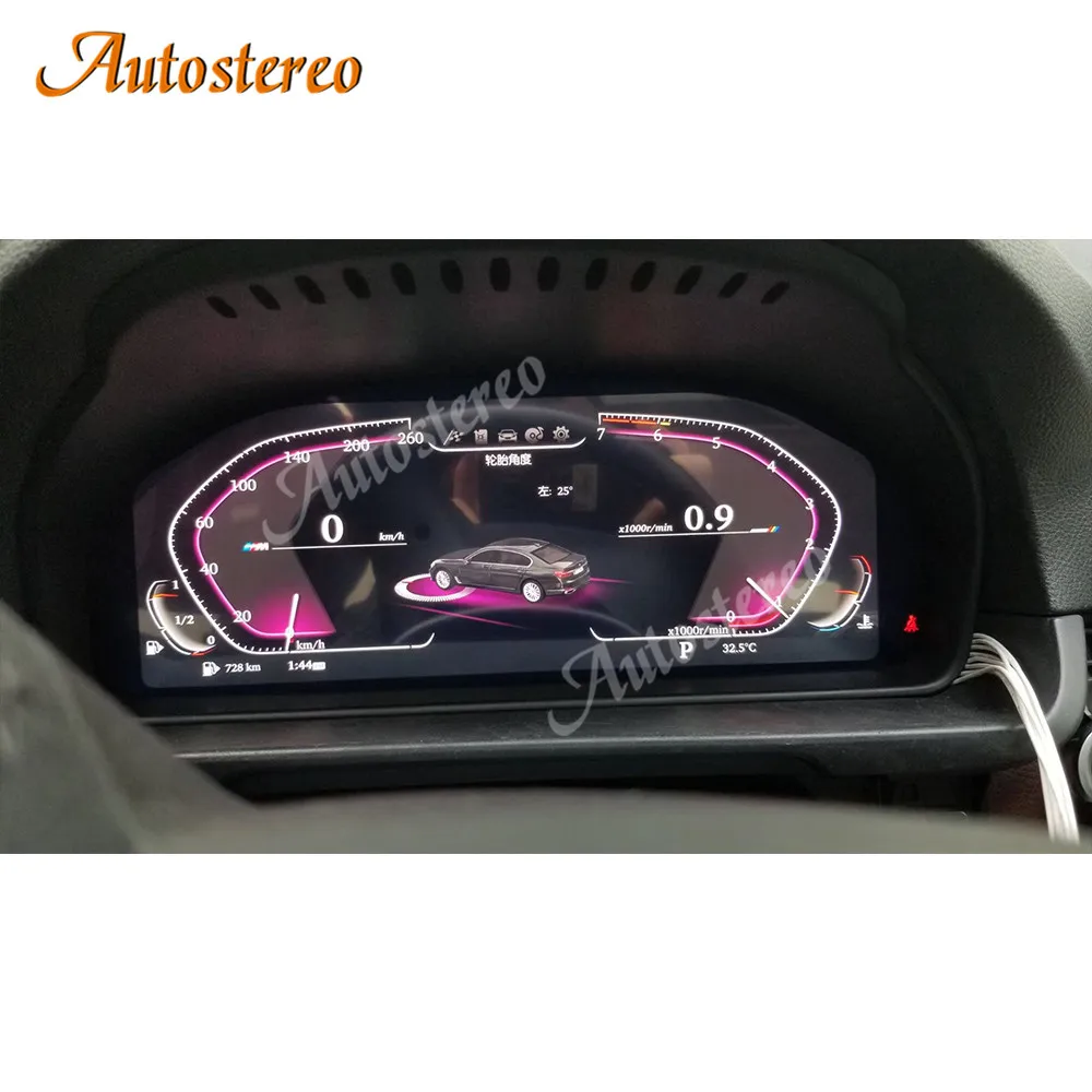 

For BMW 7 F01 F02 F03 F04 Digital Cluster Virtual Cockpit Car Multimedia Player Dashboard Speed Meter Screen Multimedia Player