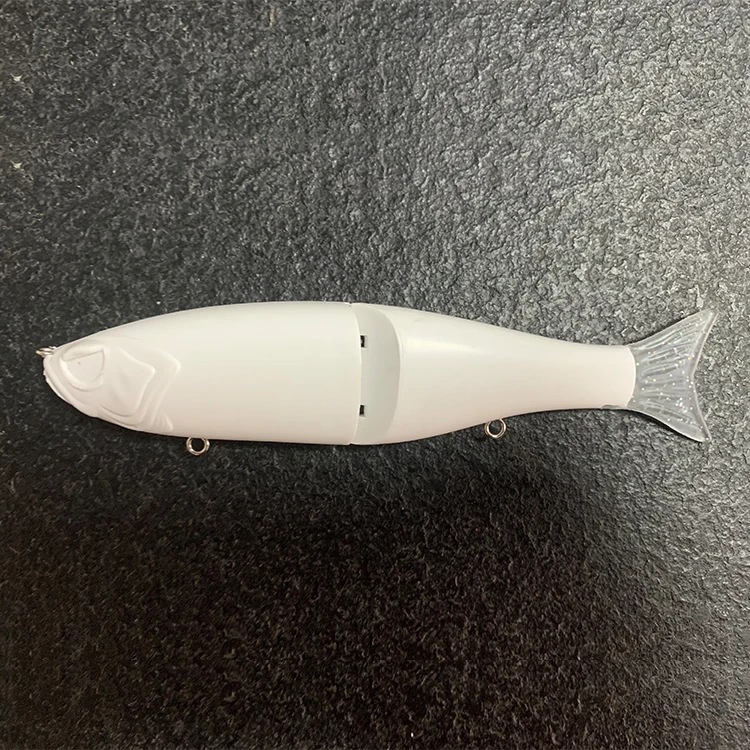 

Cheap 7''/60g 2 segmented unpainted lure blank glide bait custom color fishing lure, Unpainted or blank