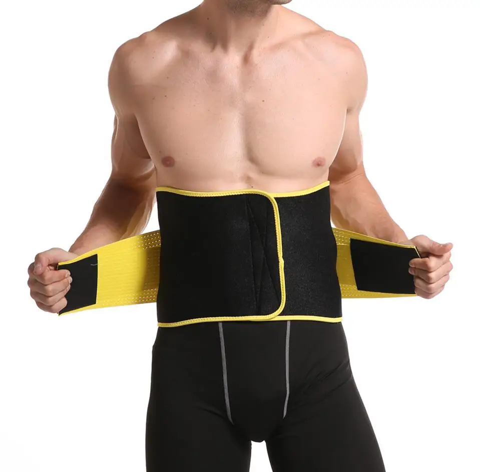 

High Elastic Breathable Waist Brace Training Belts Back Support Belt Strip Waist Support After Surgery, Black ,customized color