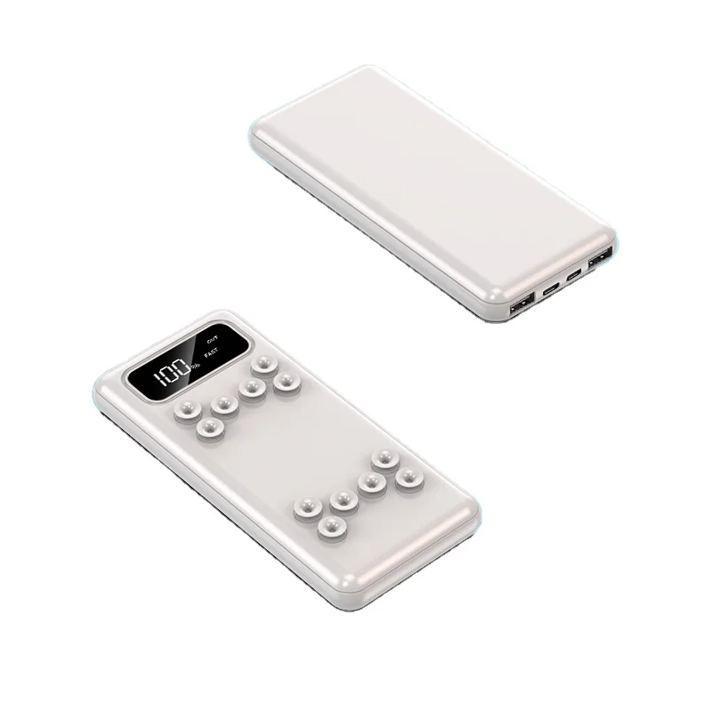 

free shipping Mobile phone power bank 10000MAH Own line Fast charge 22.5W Wireless charging Multifunction Creative new products