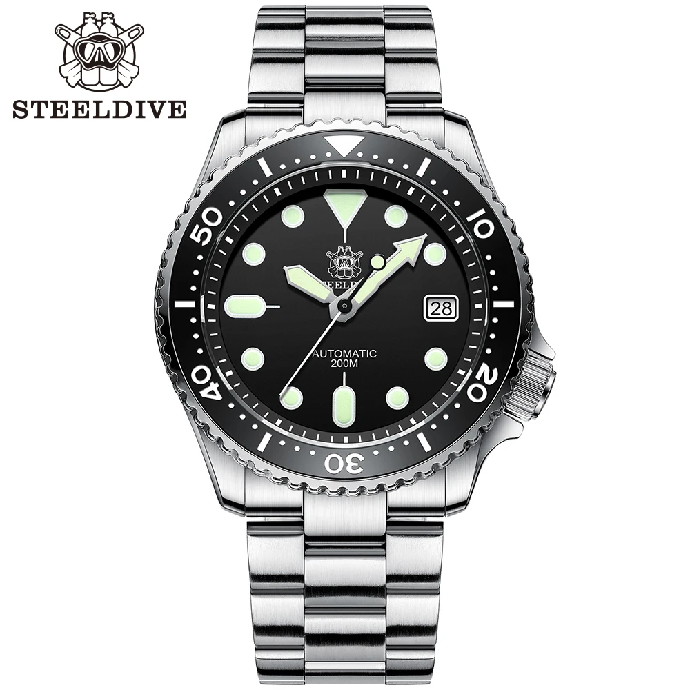 

New Arrival 2020! SD1996AC Stainless Steel NH35 200M Waterproof Automatic Diver Watch