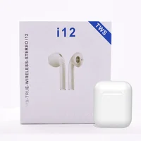 

Magnetic charging true ear pods i12 tws 1:1 headphones wireless mobile earphone