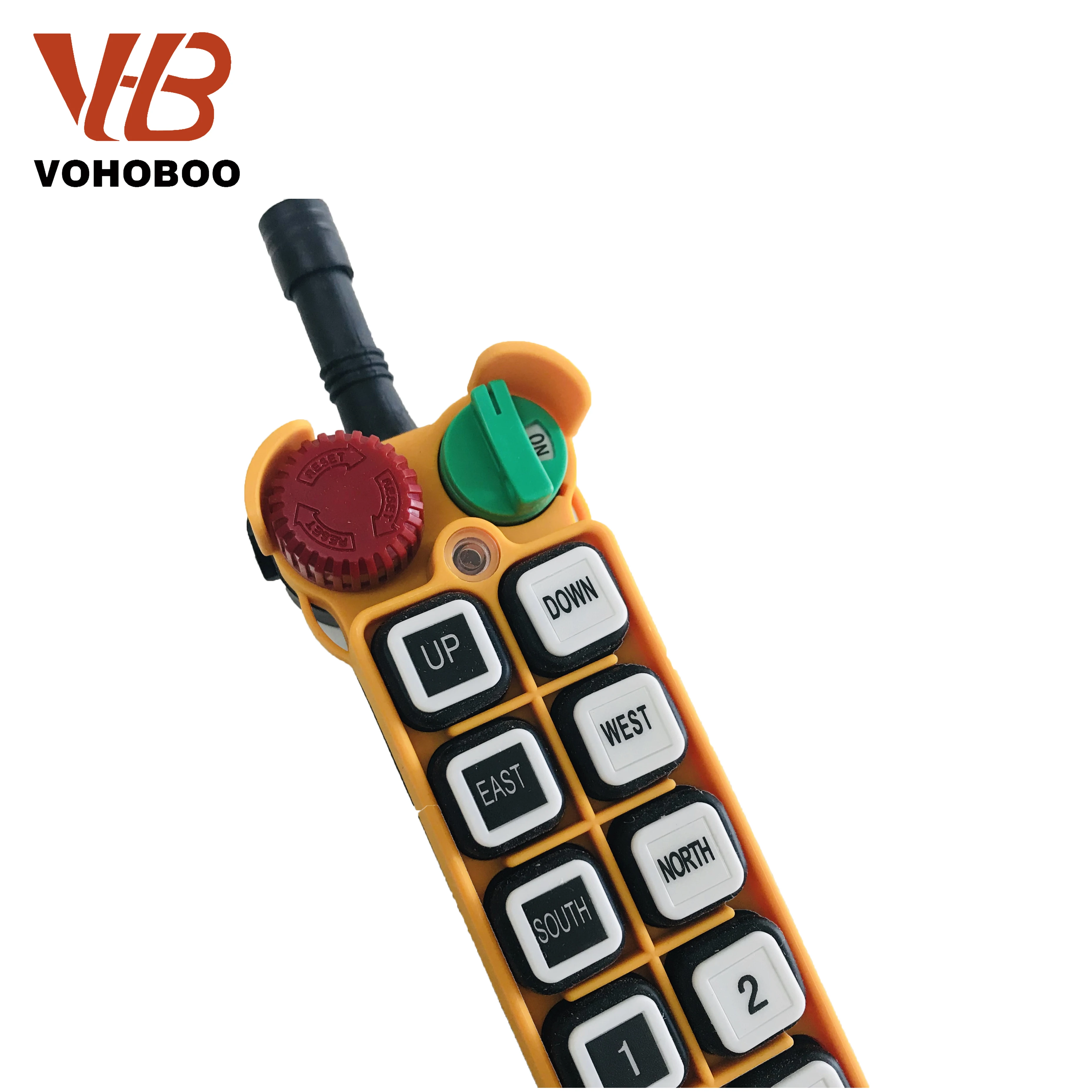 

Telecrane wireless Remote Control F24-10D F24-12D for overhead crane, Orange