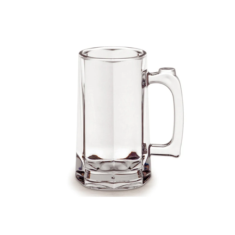 

485mil thick transparent plastic beer mug coffee cups