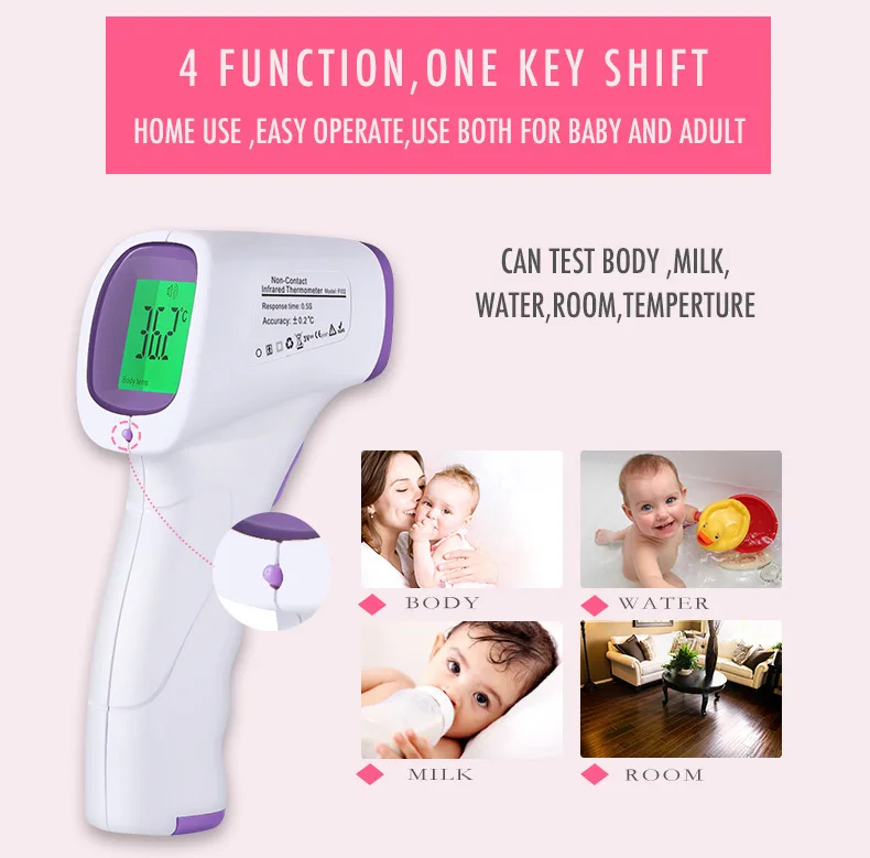 Cheap price Baby Forehead Digital Infrared Thermometer for Human Body Temperature