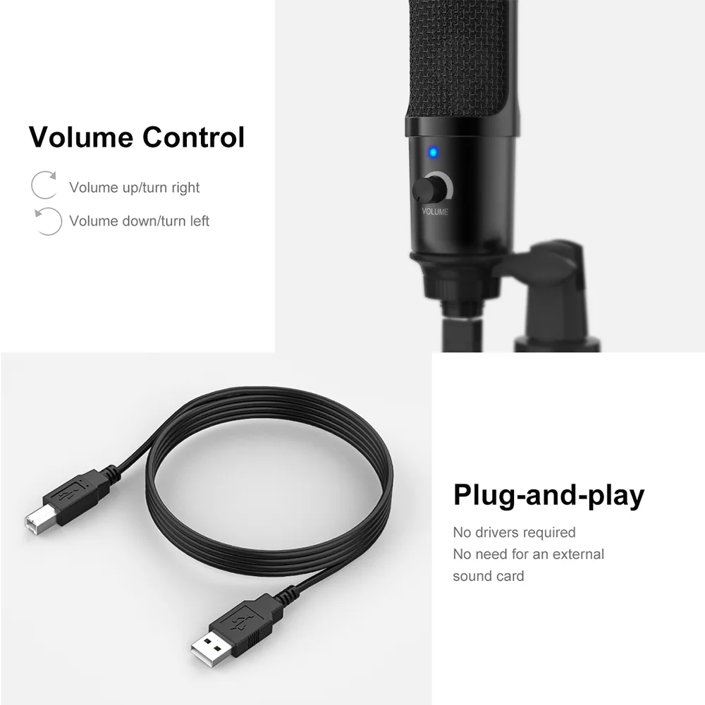 USB Microphone and HD Webcam Bundle – New Bee