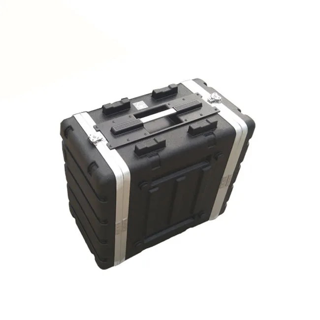 

Extremely portable mobile aluminum frame flight case, Black