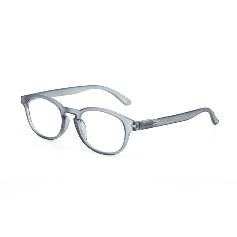 

2021 New Resin Lens Ultra-Light Global Recycled Standard Certifie Oval PC Frame Reading Glasses