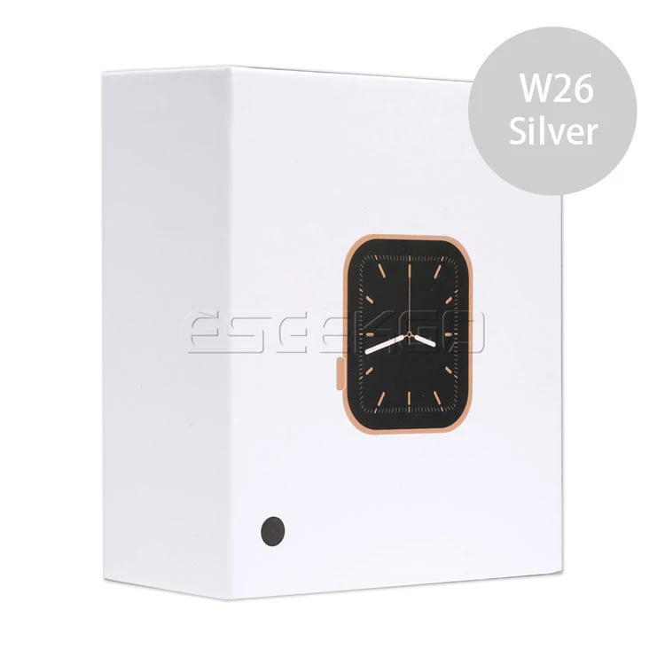 

Original I Watch W 26 Full Screen Reloj Inteligente 2021 Smartwatch IWO W26 Smart Watch Series 6