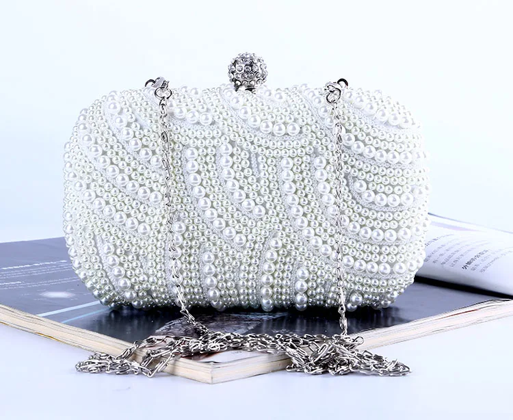 Womens Pearl Evening Bags