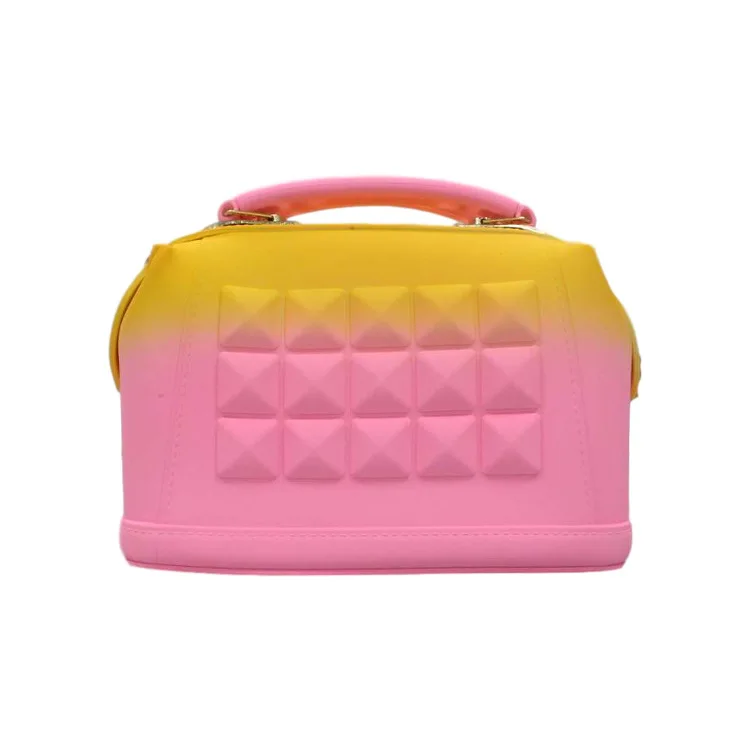 

Wholesale Modern PVC candy handbags for women bags matching color jelly purse