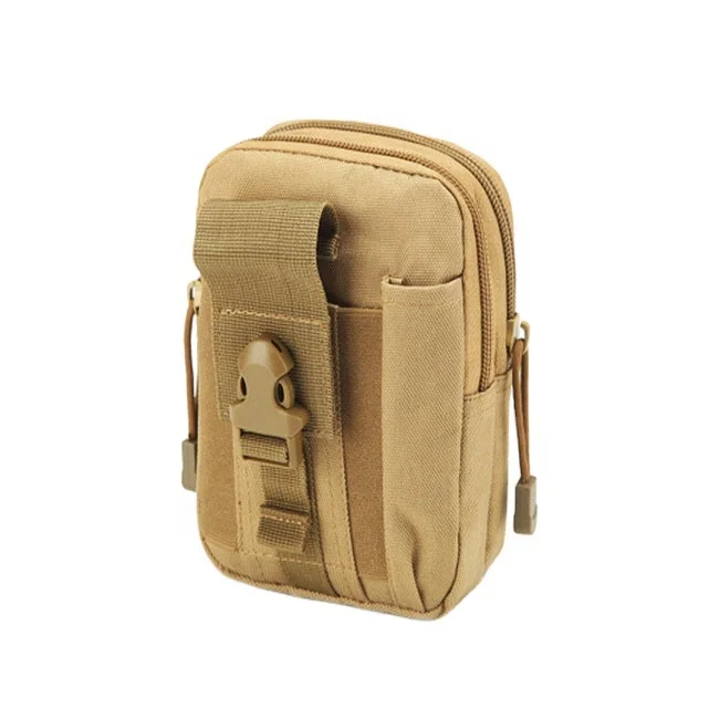 

800D Customized Logo Tactical Waist Belt Bag Small Military Travel Molle Pouch Bag
