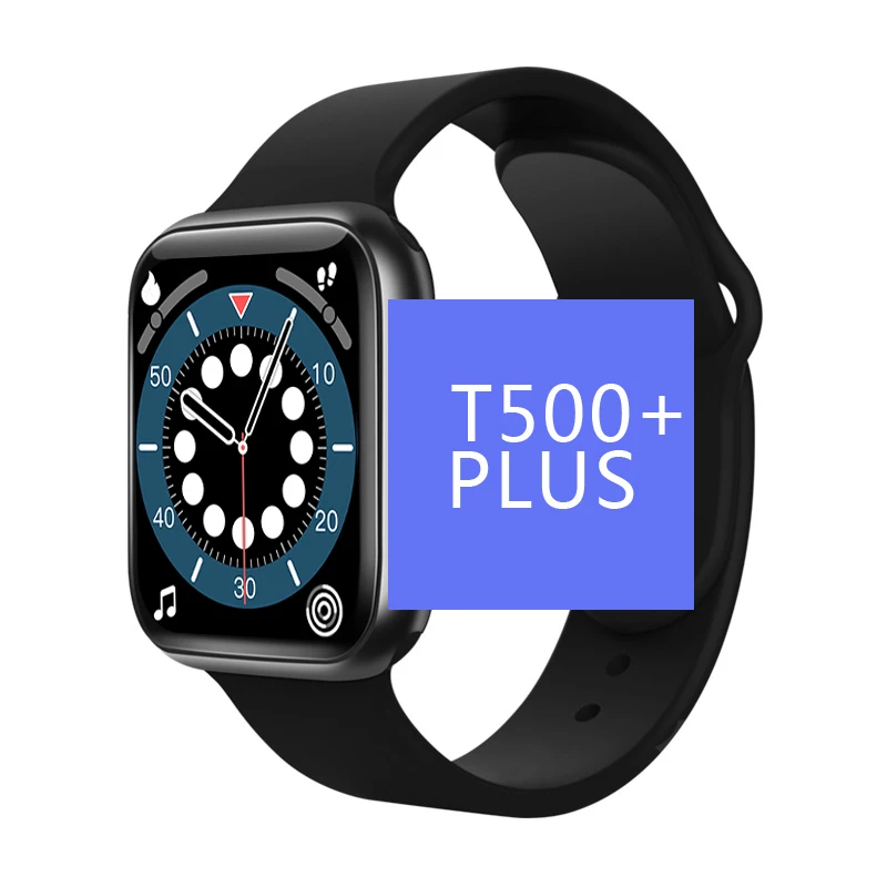 

Dropshipping Series 6 Smartwatch Fitness Health Digital IP68 Waterproof relojes Support Android iOS T500 Smart Watch 2021