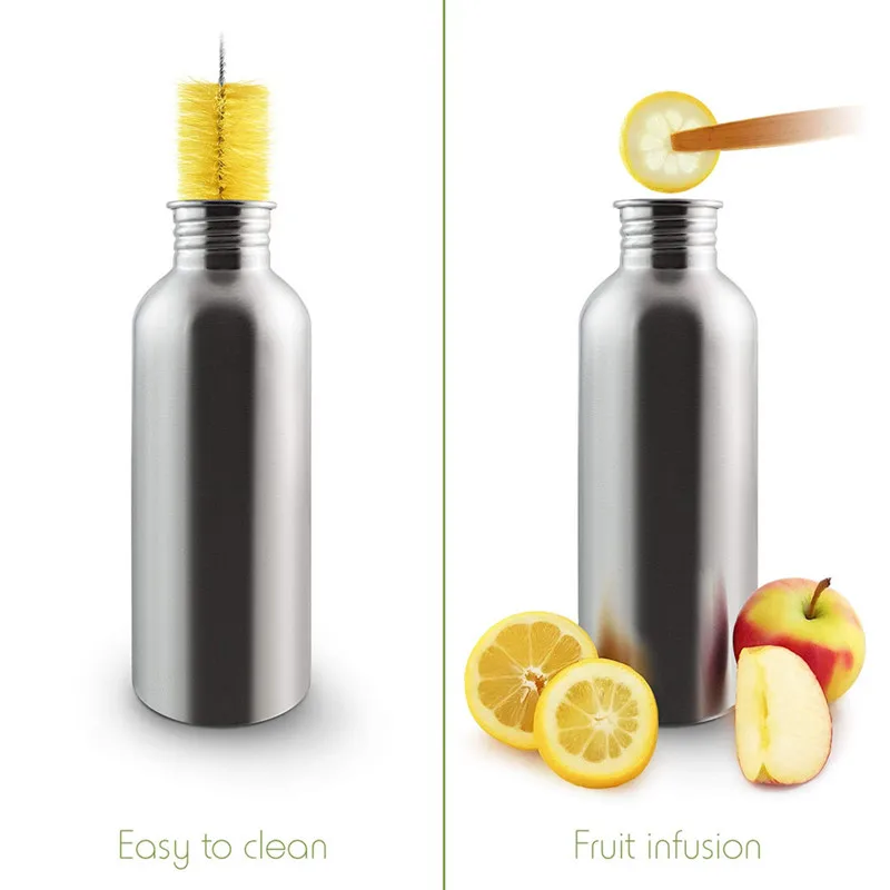 BPA Free Multi-color 350ml 500ml 750ml 1000ml vacuum insulated stainless steel leak-proof double wall hot sport water bottle 