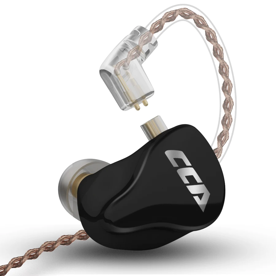 

Original CCA CA16 7BA+1DD Hybrid Drivers HIFI Monitoring In Ear Earphone Sport Gym Noise Cancelling Bass Stereo Earbuds