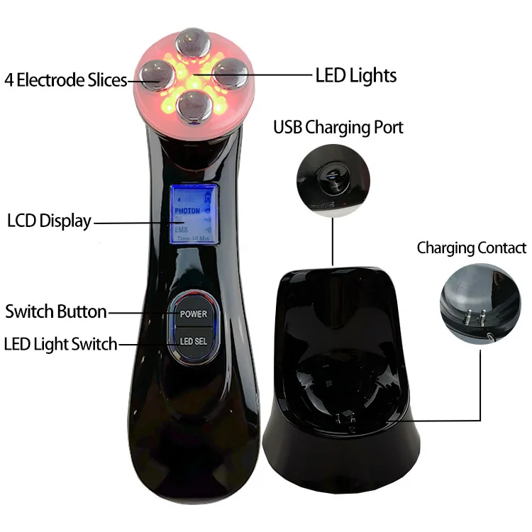 skin rf beauty device