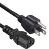 Xinsheng America standard 220v USA ac power cord free sample 3pin plug us 3 pin power cable for computer