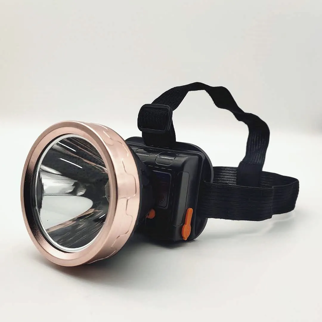 热卖户外狩猎可调防水led头灯5w充电安全大灯