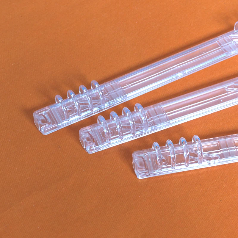 
Hot Sale New A5 Size Plastic 8 Hole Round Binder Clip Mechanism For Organizer Planner Notebook 