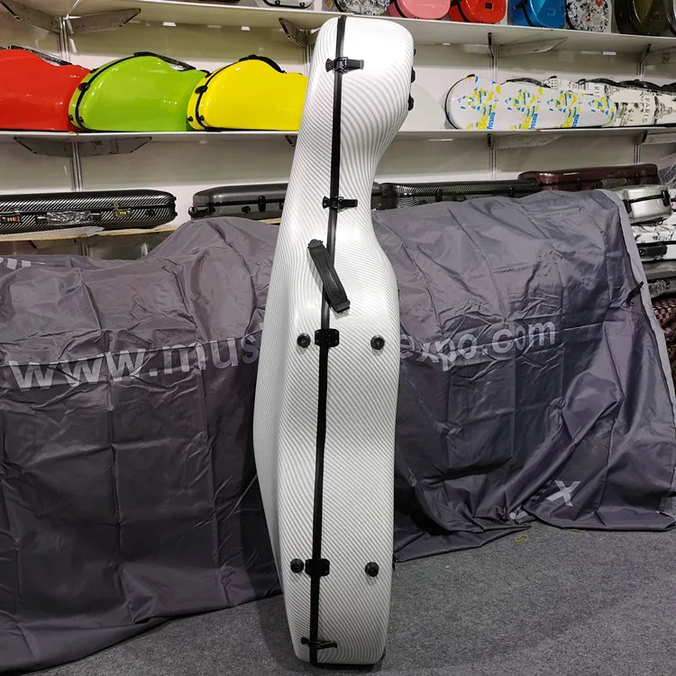 Lightweight cello case 4/4  carbon fiber hard case cello good pressure resistance and security case CC-01