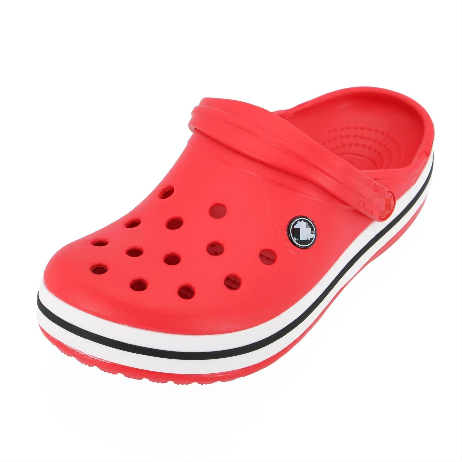 

Hot Sale Kids Crocses With Logo 2021 Summer Outdoor EVA Reathable Flat Slippers Garden Beach Wading Sandals Children's Clogs, Picture