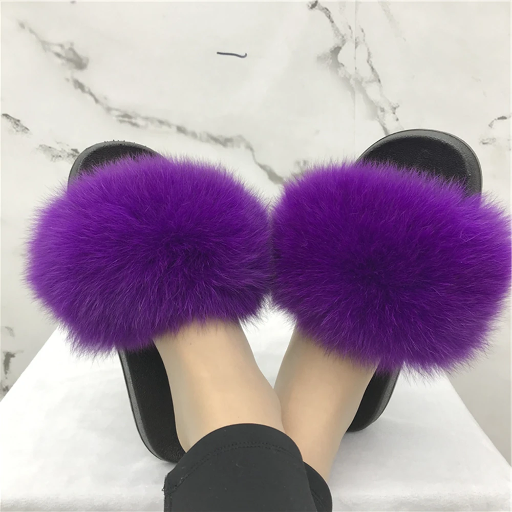 

New trend Indoor fur slippers wholesale fast delivery, Customized color