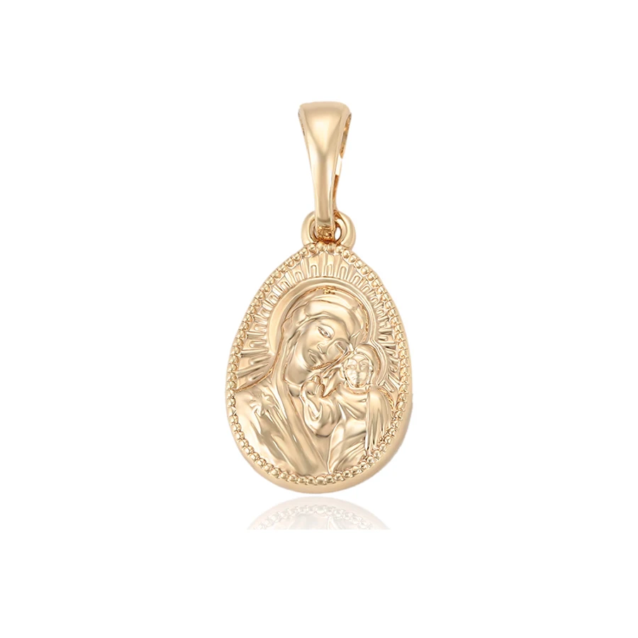 

35521 Xuping Fashion Pendant with 18K Gold Plated, Virgin Mary Jewelry Gold Pendant with our logo XP