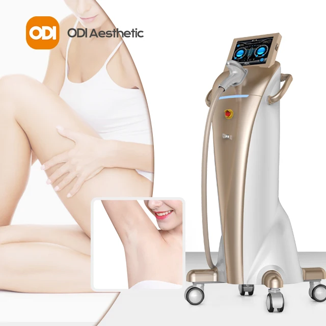 

Powerful 1200W Freezing Painless Professional 808Nm Diode Laser Hair Removal Machine Price For Cheap