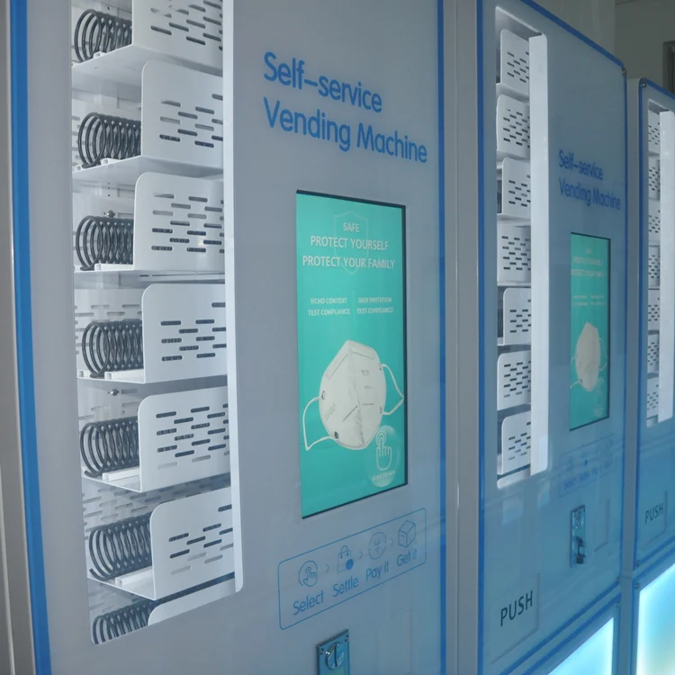 Small Custom Medal Vending Machine with 18.5 Inch Touchscreen and 4G LTE Network for Commemorative Tourism Coins
