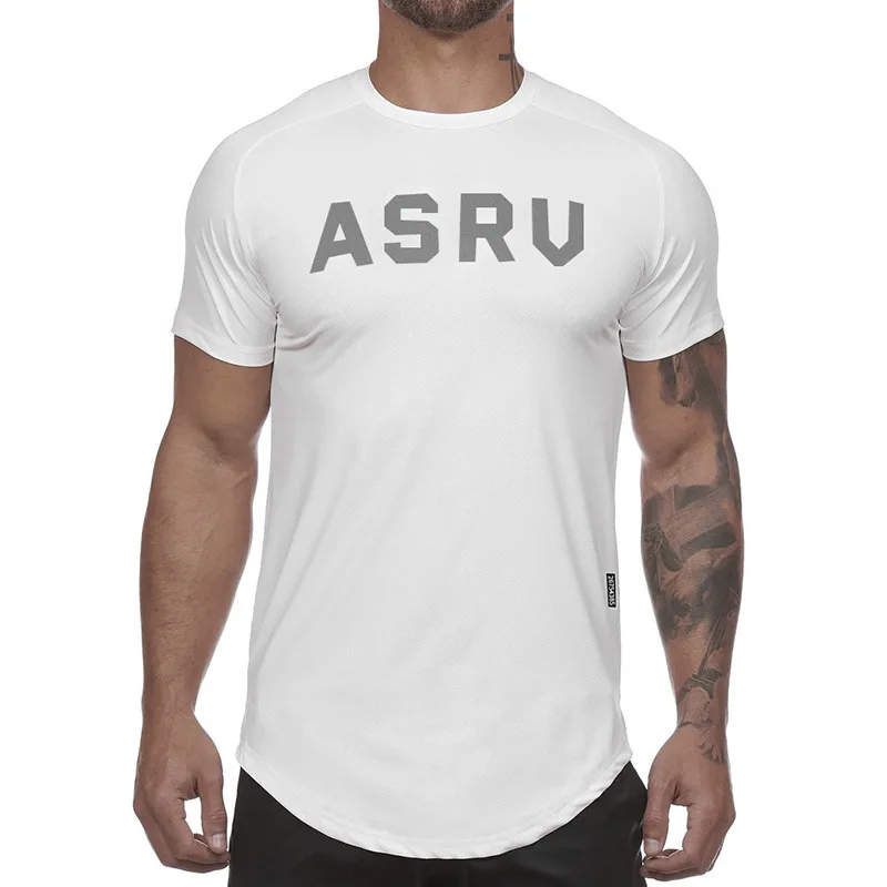 

Men's Short-sleeved T-Shirt Casual Sportswear fitness tshirt custom logo print, Customized colors