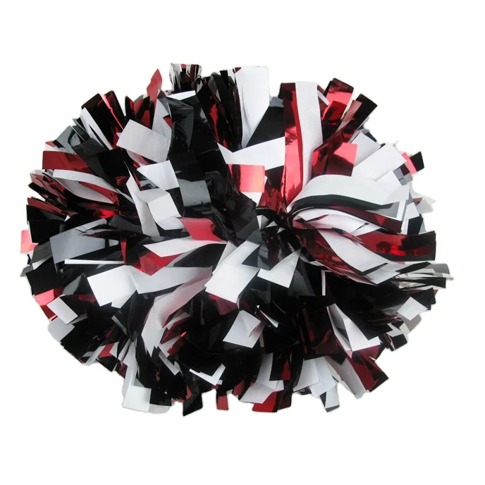 
2020 metallic pom poms for cheerleading and cheerleaders with good quality 