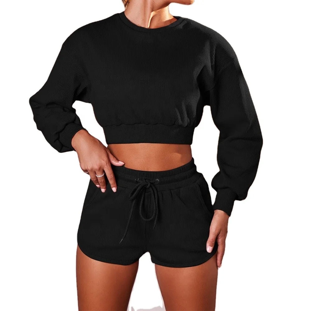 

BBZC4404 Women fashion casual fitness clothing yoga set, Flare,gray,brown