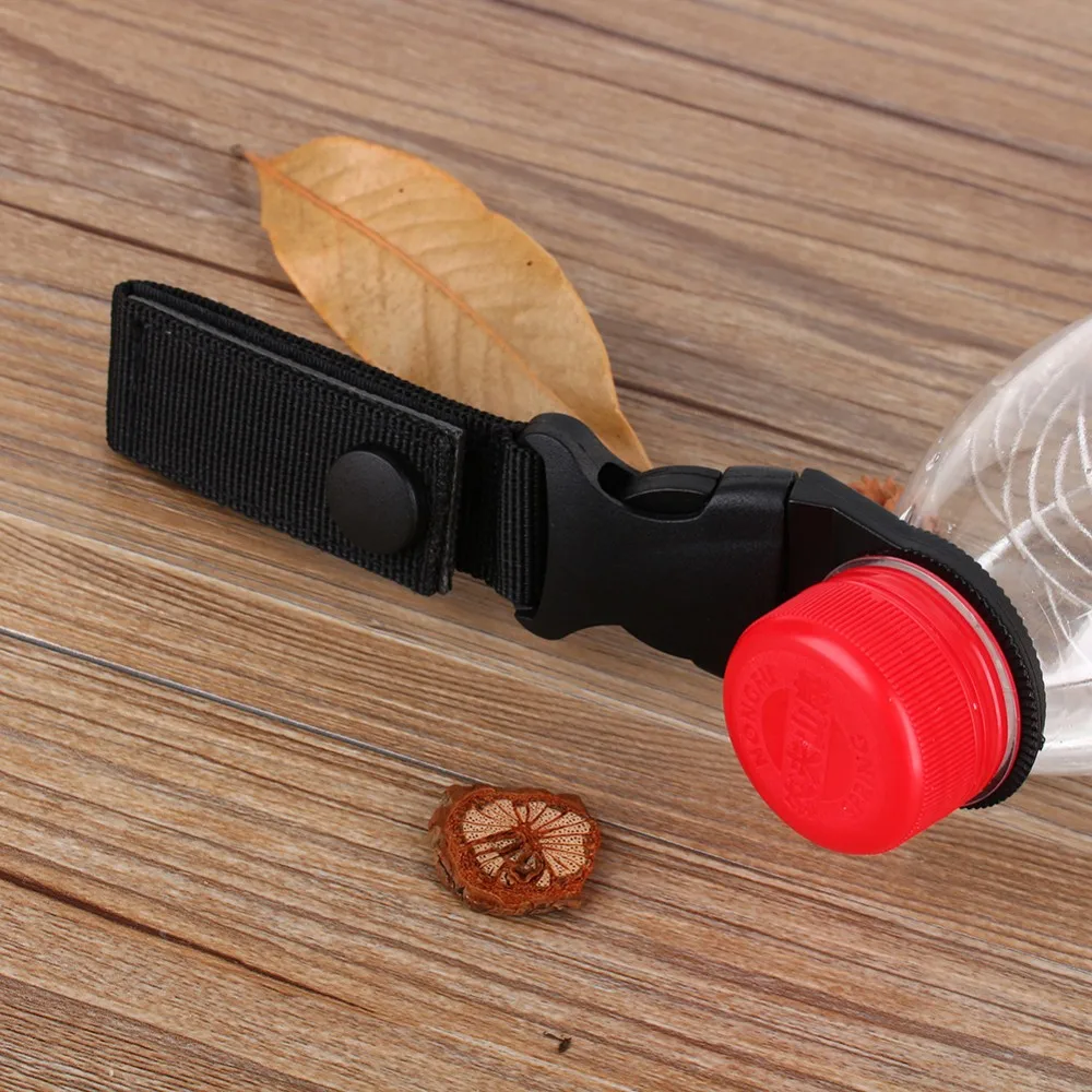 Tactical Water Bottle Carry Belt Clip Holder Bottle Hanger For Camping