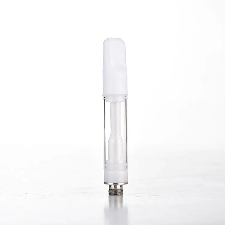 
innovative products 2020 lead free no metal 0.5 ml 1.0 gram full ceramic vaporizer cartridge 