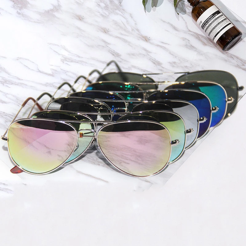

2021 Ready to ship Metal Pilot Frames UV400 Ray Band Fashion Modern style free aviation brand sunglasses, Customized color