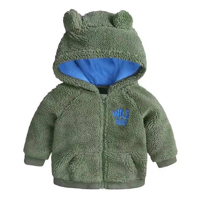 
Factory Price Wholesale Online Newborn Boys Girls Rabbit Winter Faux Fur Jackets Coats Of Baby Clothes 