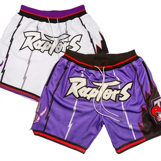 vintage raptors shorts