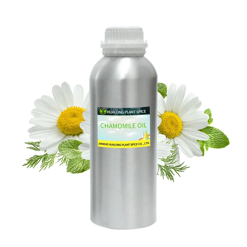 

Wholesale 100% pure natural steam distilled wild Roman chamomile carrier oil for body massage bulk drum 1kg CBD