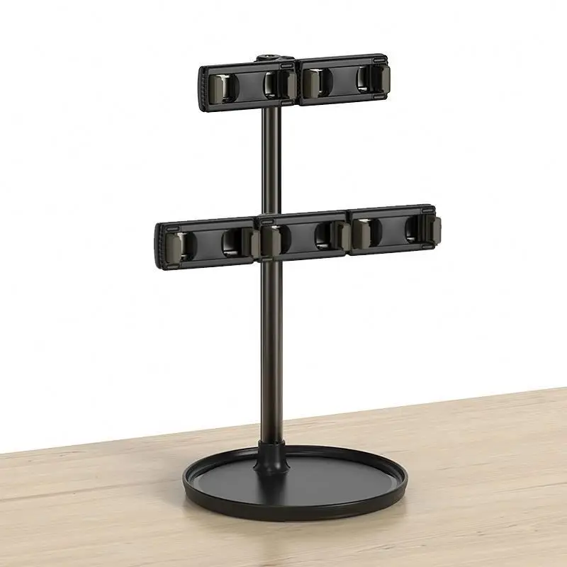 

Mobile phone desktop holder REKyw lazy cell phone holder stand, Black