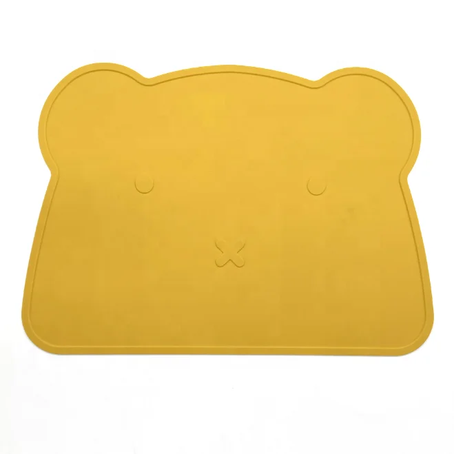 

100% Full Silicone Soft Baby Tableware Silicon High Temperature Resist Portable Baby Feeding Table Mat, Picture