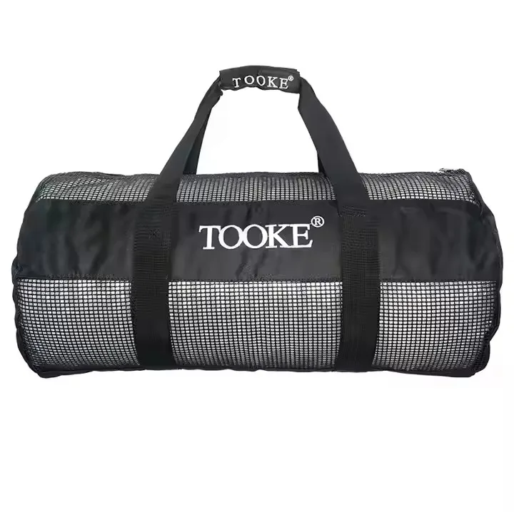 Wholesale Custom Duffle Gear Bags Scuba Fin Bag Diving Mesh Bag for Outdoor Traveling Snorkeling Swimming