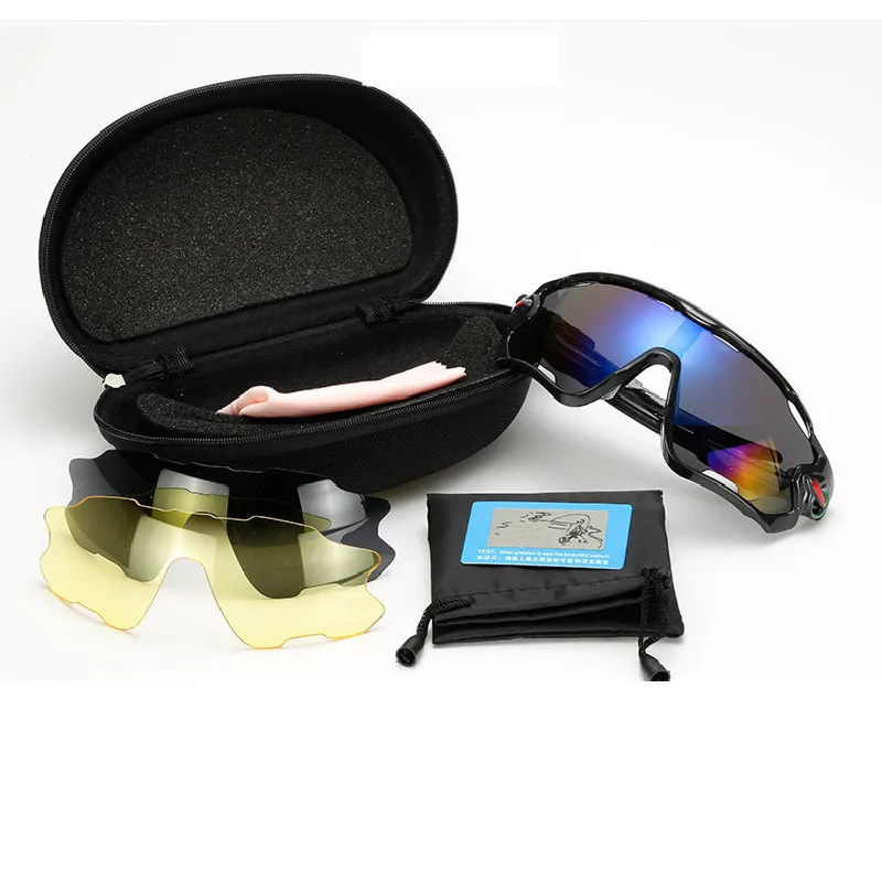

Outdoor 3 Lense Cycling Glasses Sun Fashion Sports 2021 Biking Sunglasses