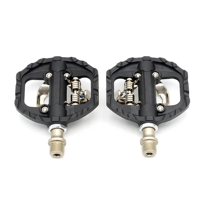 

Self Locking Pedal Mountain Bike Auto Lock For SpeedPlay Pedal Titanium Alloy Axle MTB Pedal, Black