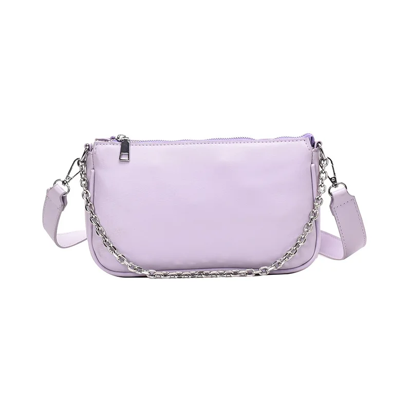 

Hot Sale Women Chain Pu Leather Name Brand Purses And Ladies Handbags