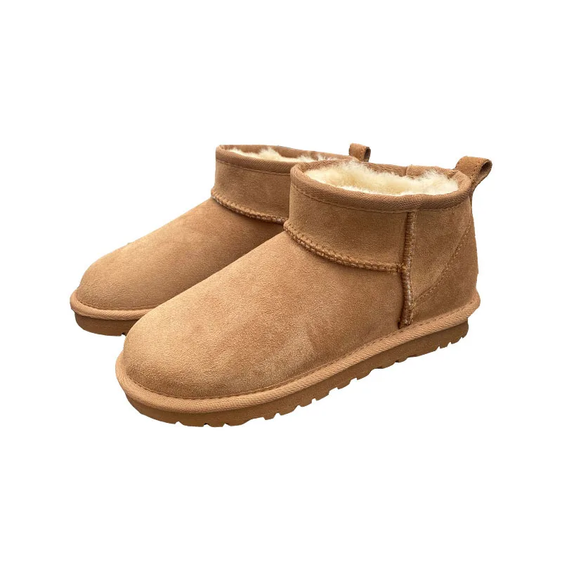 

New ladies snow boots fur one with the same style mini boots to keep warm in autumn and winter mini snow cotton, Picture