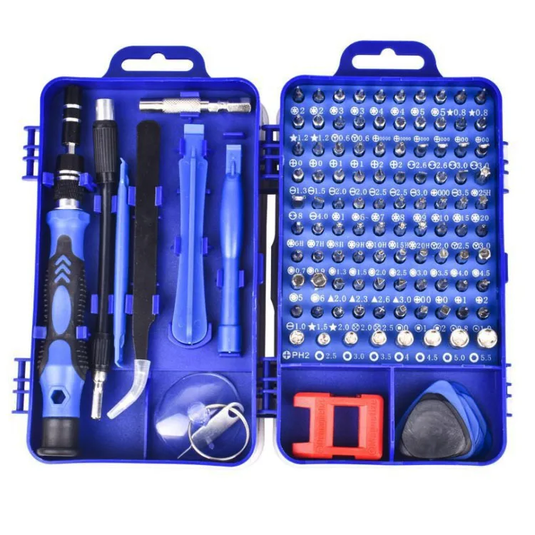 
Multi Screwdriver Set 115 In 1 With 98 Precision Bits Torx Screwdriver Set For Laptops Phone Tablet Electronic Device Hand Tool 