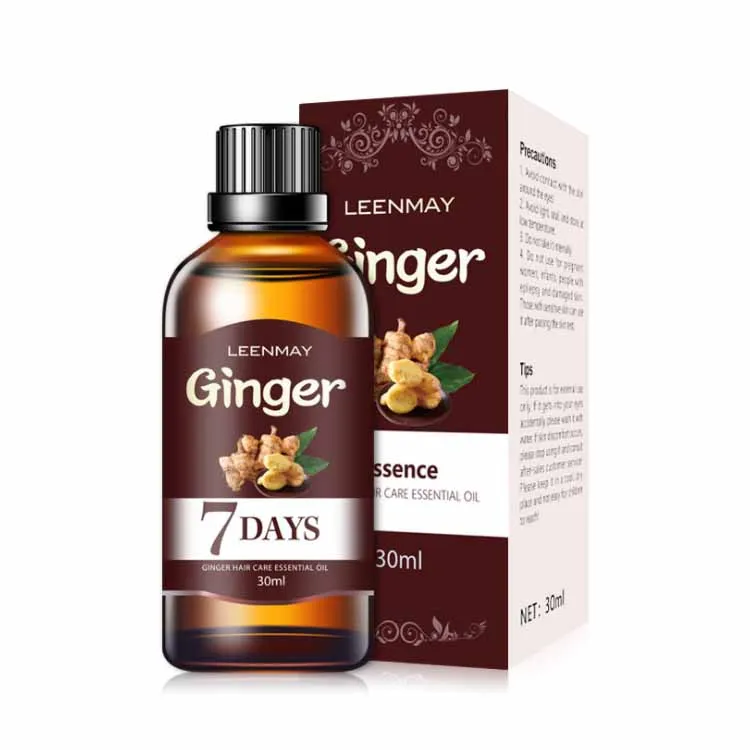 

Hair Loss Treatment Anti Balding Natural Remedies 30ML Ginger Germinal Oil Hair Growth Oil, Brown