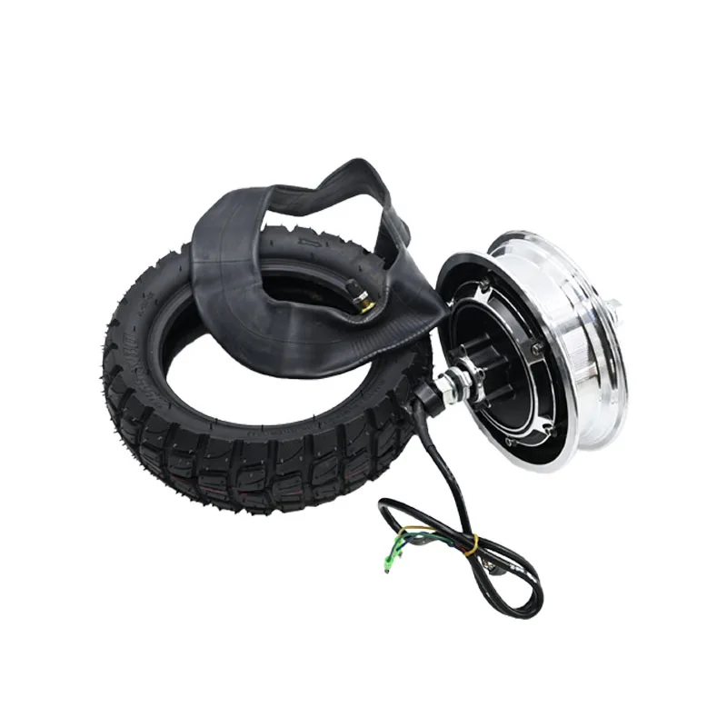 255x80 SIZE OFF-ROAD TIRE WITH MATCHING INNER TUBE and REAR MOTOR WHEEL a SET for KUGOO M4 ELECTRIC SCOOTER PARTS