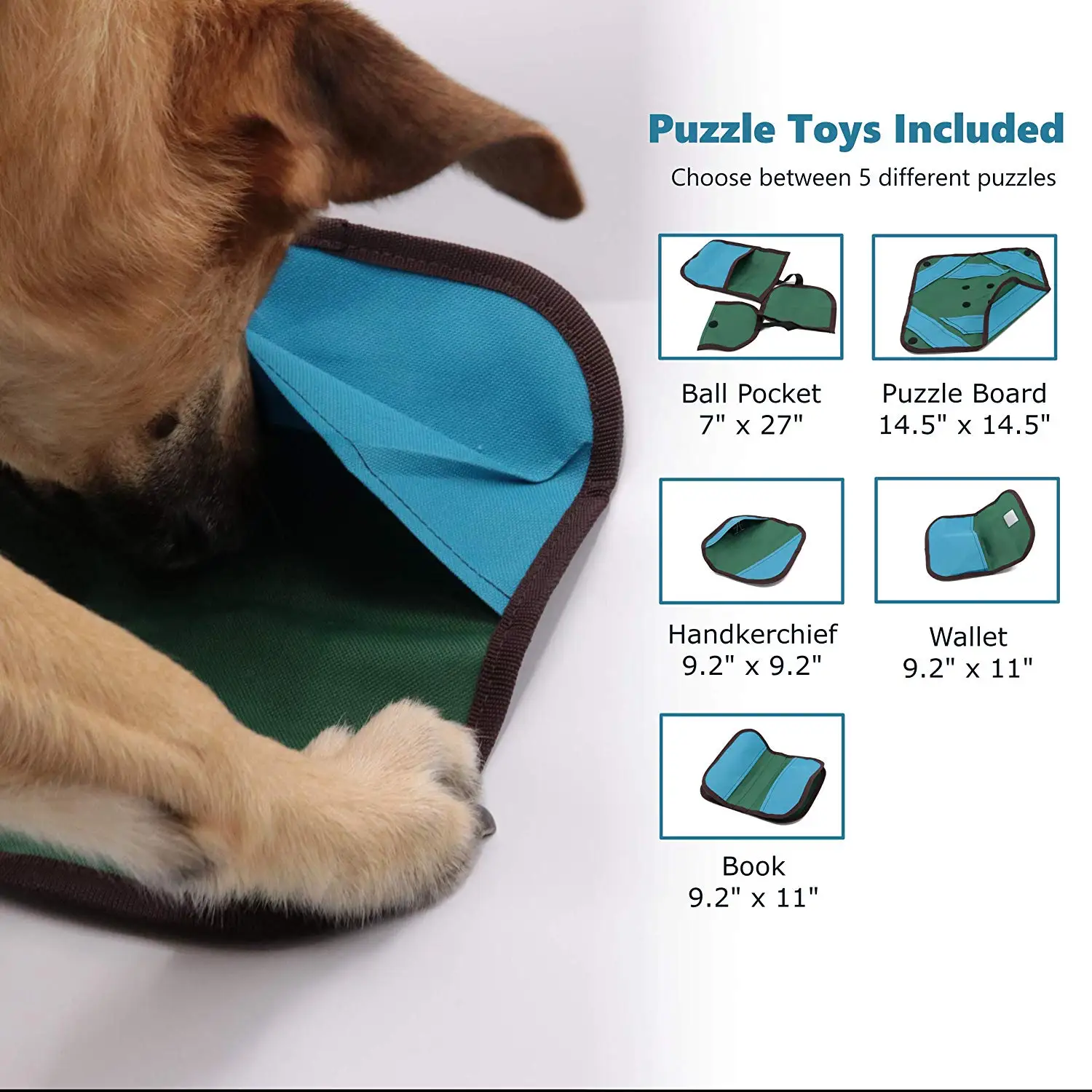 Customized Durable Treat Feeder Tough Squeaky Snuffle Mat Puzzles Hide