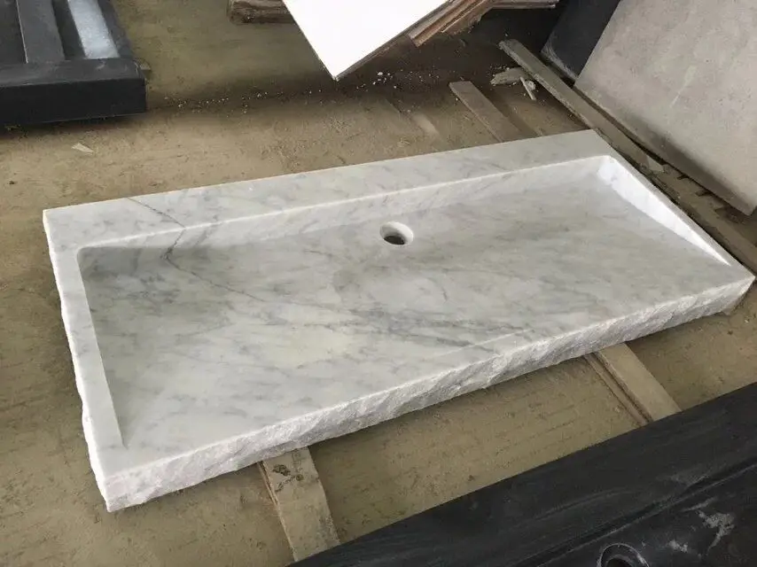 One Piece Bathroom And Countertop Marble Vanity Bathroom Sink Buy One